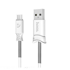 Дата кабель micro USB - USB Hoco X24 1м белый