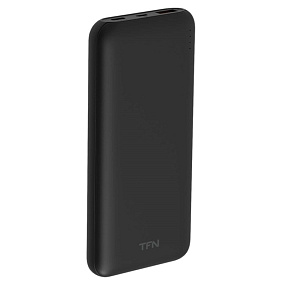 Портативное зарядное устройство TFN PB-222-BK 10000mAh 2USB черный