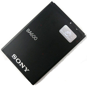 АКБ ORIG для телефона Sony BA600 ST25i тех. упаковка