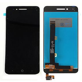 Дисплей для телефона ZTE Blade A610/A610C (универсальная версия) в сборе с тачскрином Черный