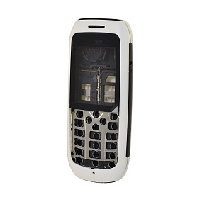 корпус для телефона Nokia C1-00+ср.часть (белый)