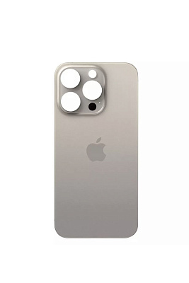 Задняя крышка iPhone Xr под 13 Pro/14 pro/15 Pro (стекло) серебро orig fabric