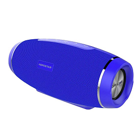 Колонка Hopestar H20X (Bluetooth/MicroSD/USB/FM/AUX) 31W синий