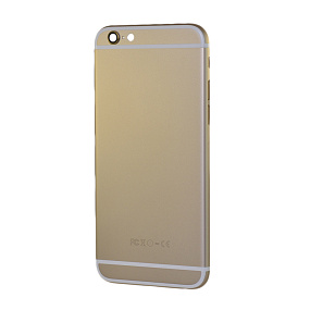 Корпус iPhone 6S золото (УЦЕНКА)царапина на стекле камеры