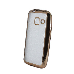Силиконовый чехол для Samsung J105 Galaxy J1 mini Activ Pilot золото