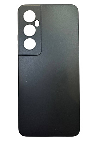 Силиконовый чехол Realme C75 DF черный