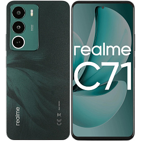 Смартфон Realme C71 8/256Gb зеленый