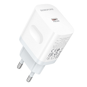 СЗУ-Type-C Borofone BA99A 1 выход PD20W белый