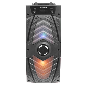 Колонка JBK-8834 (Bluetooth/MicroSD/USB/FM/AUX) 10W черная