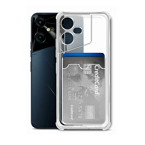 Силиконовый чехол Tecno Pova Neo 3 прозрачный