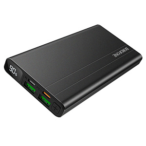 Портативное зарядное устройство Borofone BT34 QC3.0 2USB/Micro/Type-C 10000mAh черный