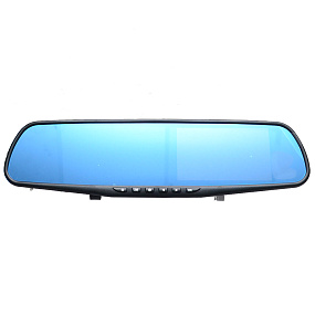 ВидеоРегистратор в зеркале заднего вида 401 + выносная камера 1080P