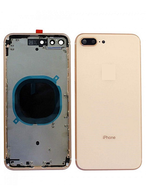 Корпус iPhone 8 Plus розовое золото orig fabric