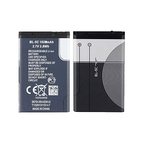 АКБ для телефона Nokia BL-5C 1100/3100 тех. упаковка