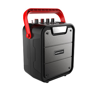 Колонка Borofone BP7 (Bluetooth/Караоке) черная