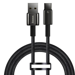 Дата кабель Type-C USB Baseus (CAWJ000001) 100W 1м 3A черный