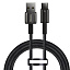 Дата кабель Type-C USB Baseus (CAWJ000001) 100W 1м 3A черный