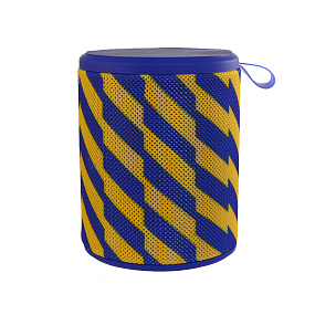 Колонка Q5 (Bluetooth/MicroSD/USB/AUX) водонепроницаемая синяя