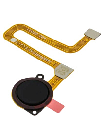 Шлейф Xiaomi Redmi 10C/Poco C40 (220333QNY/220333QPG) сканер отпечатка пальцев Черный
