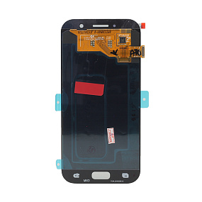 Дисплей для телефона Samsung A520F (A5 2017) в сборе с тачскрином Синий - Оригинал