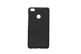Силиконовый чехол Xiaomi Mi 4s матовый черный