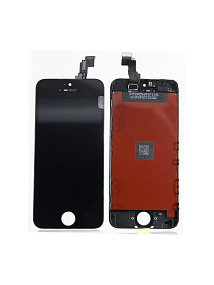Дисплей для телефона iPhone 5C в сборе Черный - AA