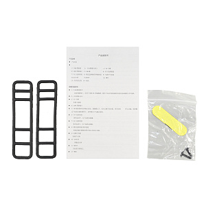 ВидеоРегистратор в зеркале заднего вида L1001-1 + выносная камера черный