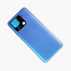 корпус для телефона Xiaomi Redmi 10C Задняя крышка Синий