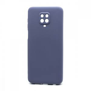 Силиконовый чехол Xiaomi Redmi Note 9S/9 Pro/9 Pro Max New Era серый