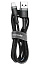 Дата кабель lightning - USB Baseus Cafule (CALKLF-BG1) 1м 2.4A черный