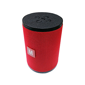Колонка E-331 (Bluetooth/FM/AUX) красная