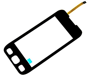 Сенсор для телефона Samsung S5330 Черный