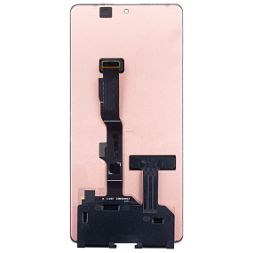 Дисплей для телефона Xiaomi Poco F5 (23049PCD8G) в сборе с тачскрином Черный - (AMOLED)