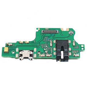 Шлейф Huawei Y9 2018 (FLA-LX1) плата на системный разъем/разъем гарнитуры/микрофон