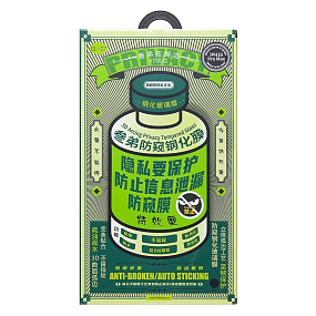 Защитное стекло iPhone 16 Pro Max/17 Pro Max Remax GL-27 антишпион черное