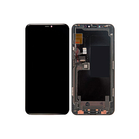 Дисплей для телефона iPhone 11 Pro в сборе Черный - (Hard OLED)