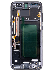 Дисплей для телефона Samsung G955F/S8 Plus модуль Черный - (OLED)