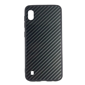 Задняя накладка для Samsung A105 Galaxy A10 PS99 стекло (1) черный