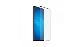 Защитное стекло Xiaomi Redmi Note 9S/9 Pro 2.5D черное