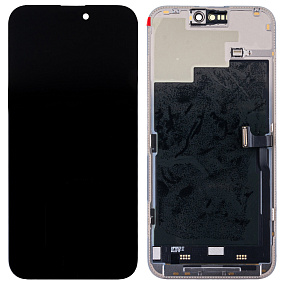 Дисплей для телефона iPhone 15 Pro в сборе Черный - Оригинал
