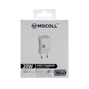 СЗУ-Type-C Mocoll 1 выход 20W PD3.0 белый