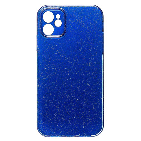 Кейс iPhone 11 силикон SC328 темно-синий