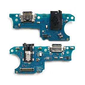 Шлейф Samsung A025F/A037F (A02s/A03s) плата системный разъем/разъем гарнитуры/микрофон