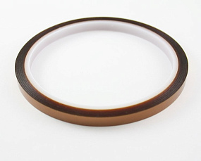 Скотч термостойкий (нагрев до 280°C, 6 мм*20 м)