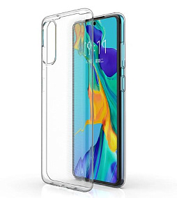 Силиконовый чехол для Samsung A415 Galaxy A41 прозрачный