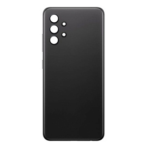 корпус для телефона Samsung A325F (A32) Задняя крышка (черный) - Премиум
