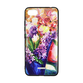 Задняя накладка Xiaomi Redmi 6A пластик Edivia SZ-12