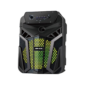Колонка JBK-630 (Bluetooth/Microphone/USB/FM/AUX/TF/TWS) 5W черная