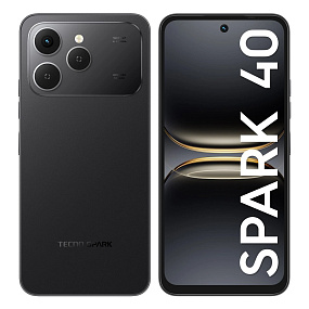 Смартфон Tecno Spark 40 8/256Gb черный