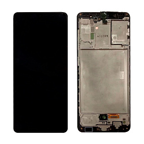 Дисплей для телефона Samsung A315F (A31) модуль Черный - Оригинал